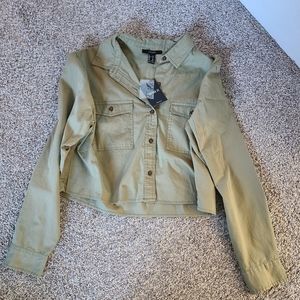 Olive green shirt